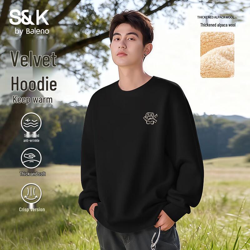 

Baleno S&K Series Men s Fleece-Lined Crewneck Sweatshirt 2XL