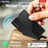 Android Wireless Charging Mini GPS Tracking Location Wallet Tracker Card Waterproof GPS Locator Works with Google Find My App Ta