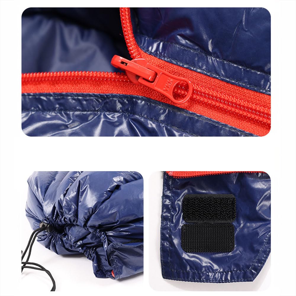 Trois Anges Lightweight Down Shruff Compact Down Sleeping Bag Connectable Envelope Type Down All Season Futon Cold Protection Disaster Prevention