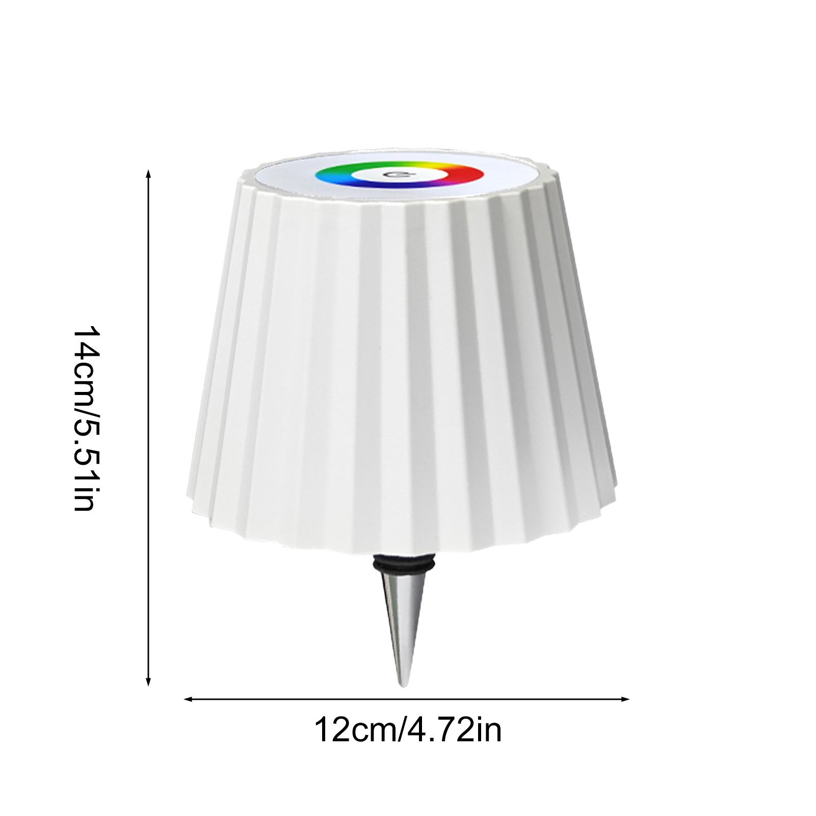 

3 Color Dimming Bottle Lights Tabletop Wine Bottle LED Lights 3 Color Adjustable Lighting Tool for Homes Bars Bedrooms білий