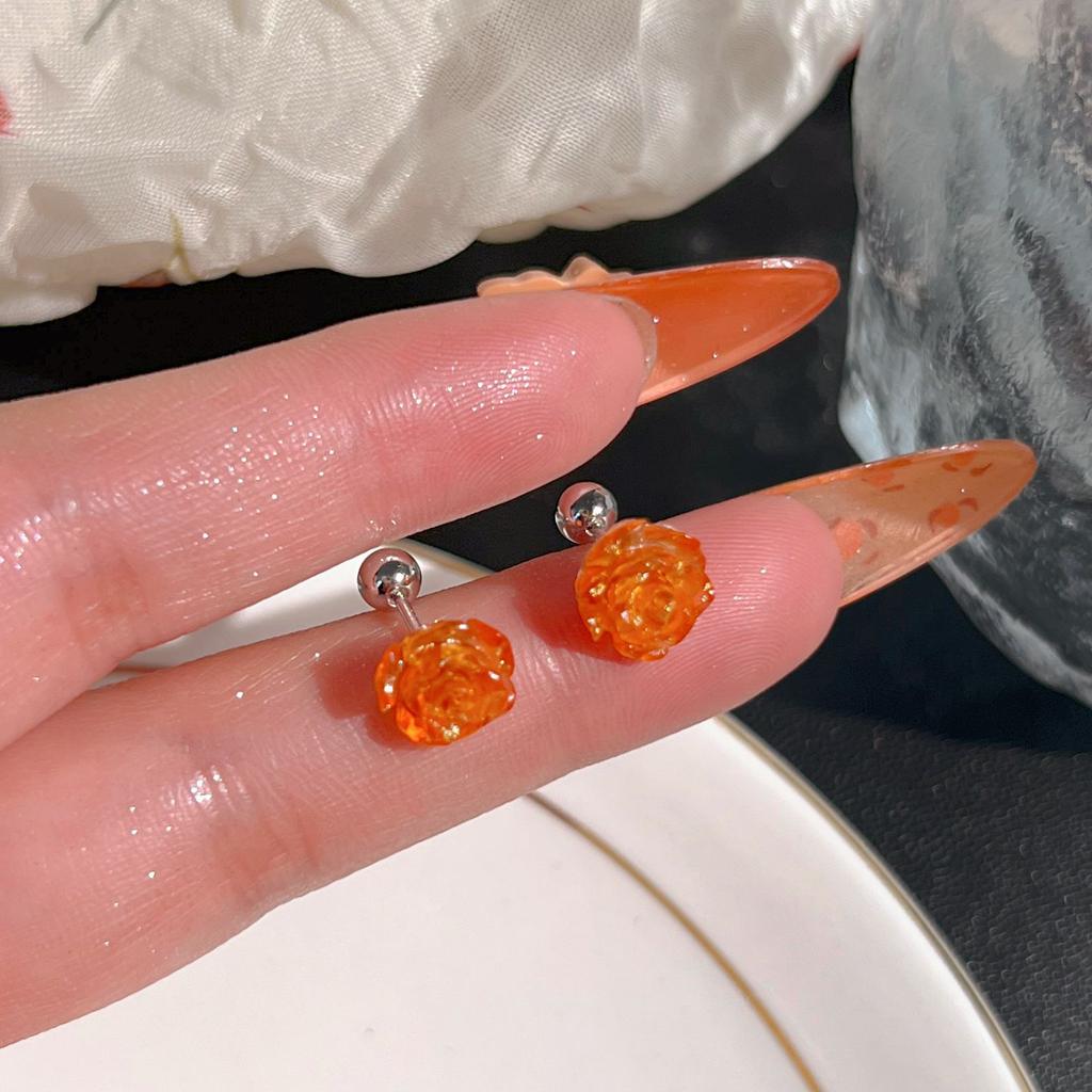 Silver Needle Hollow Flower Fringed Earrings Fashion Personality Cold Wind Long Earrings Temperament Advanced Earrings