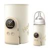 Wireless Baby Bottle Warmer Digital Display Bottle Insulation Cover Nighttime Milk Warmer  Travel