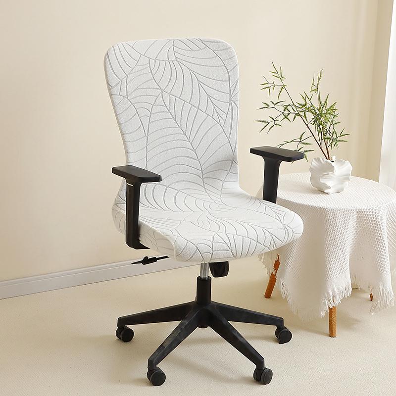 Home Office Gaming Chair Cover Stretch Computer Armchair Slipcover Universal Fit for Rotating Chairs Cover Home Study Room Decor 3980₽