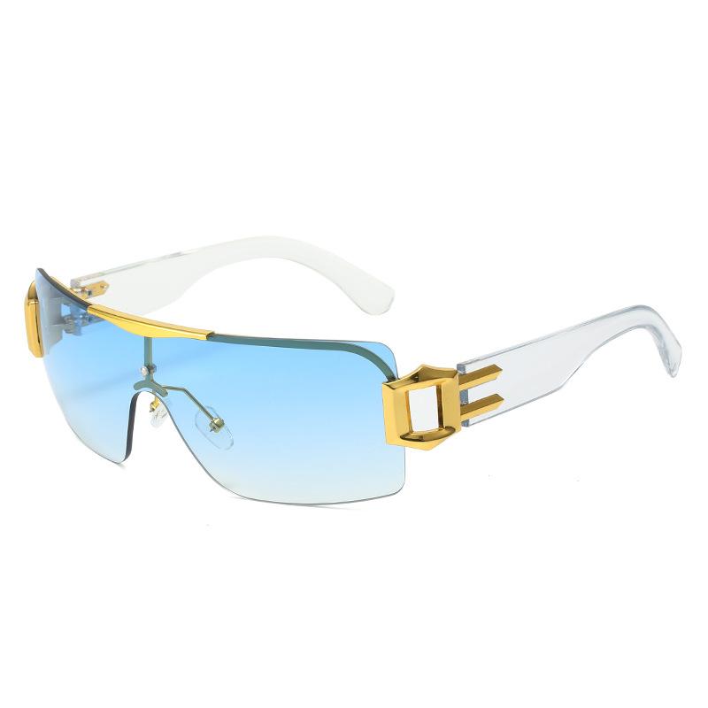 Fashion Punk  Sunglasses For Women Men Trendy Wrap Around Sun Glasses Shades Eyewear Uv400 Goggles