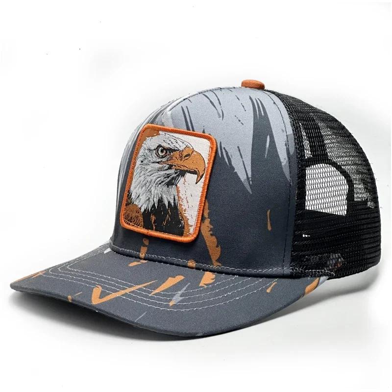 

Унисекс бейсболка из дышащей сетки класса люкс, спортивная кепка-снэпбек для улицы для женщин и мужчин, хип-хоп кепка рыцаря, кепка тракера 58-62CM