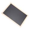 2 Pcs Chalkboard with Wooden Frame Reusable Writing Drawing Framed Chalkboard Blackboard with 6 Pcs