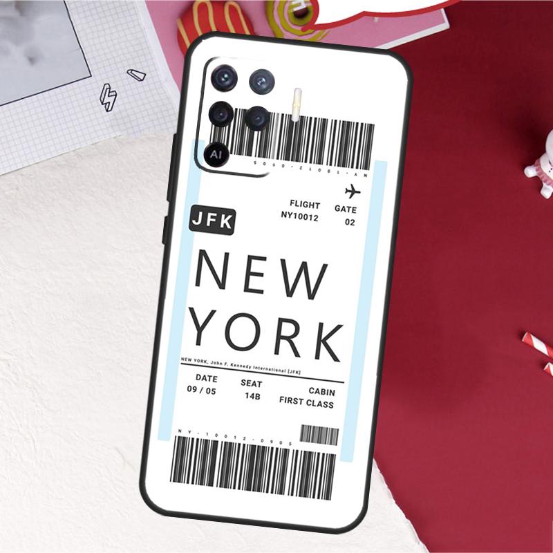 

New York City Case For Oppo A17 A57 A77 A74 A54 A94 A78 A98 A18 A60 A80 A40 A38 A58 A96 A76 A16 A15 A5 Pro OPPO A58 4G