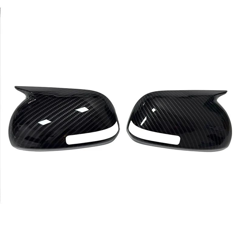 Car Rearview Side Mirror Cover Wing Cap For Toyota RAV4 2009-2012 Exterior Door Rear View Case Trim Sticker