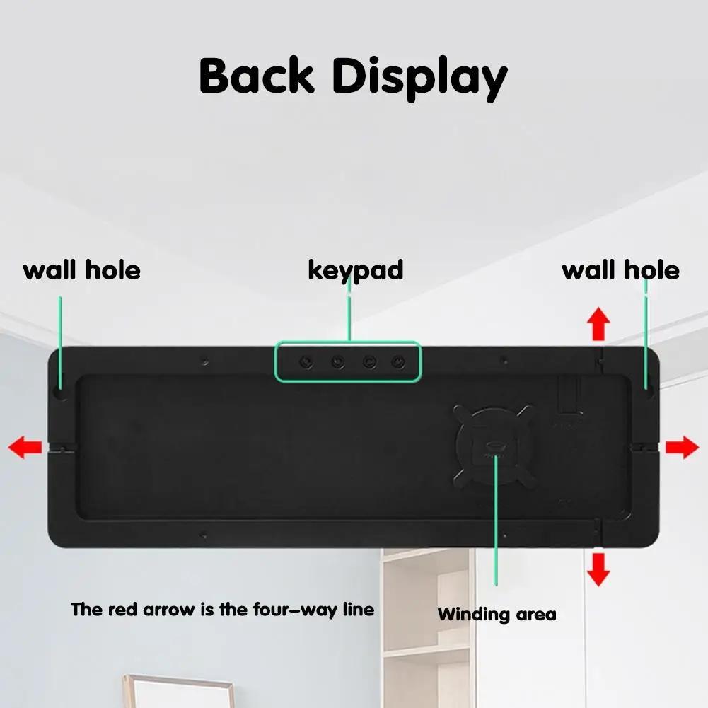 Große digitale Wanduhr, Fernbedienung, Temperatur, Datum, Woche, Anzeige, Ausschaltspeicher, Tischuhr, Wandmontage, Dual-Alarme, LED-Uhren