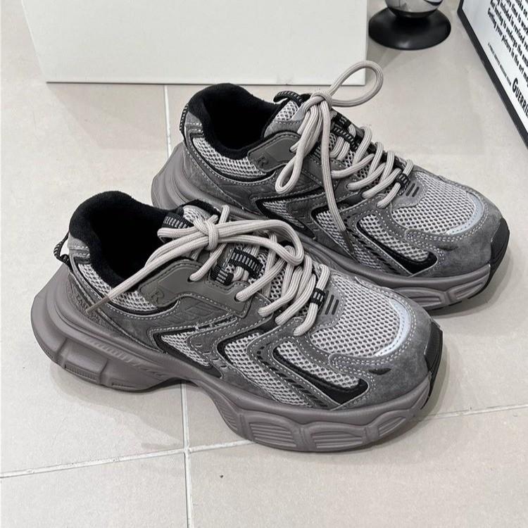 

МОДНАЯ ОБУВЬ, мужские дышащие спортивные кроссовки, спортивные кроссовки для бега, уличные женские теннисные кроссовки для тренажерного зала 35 темно-серого