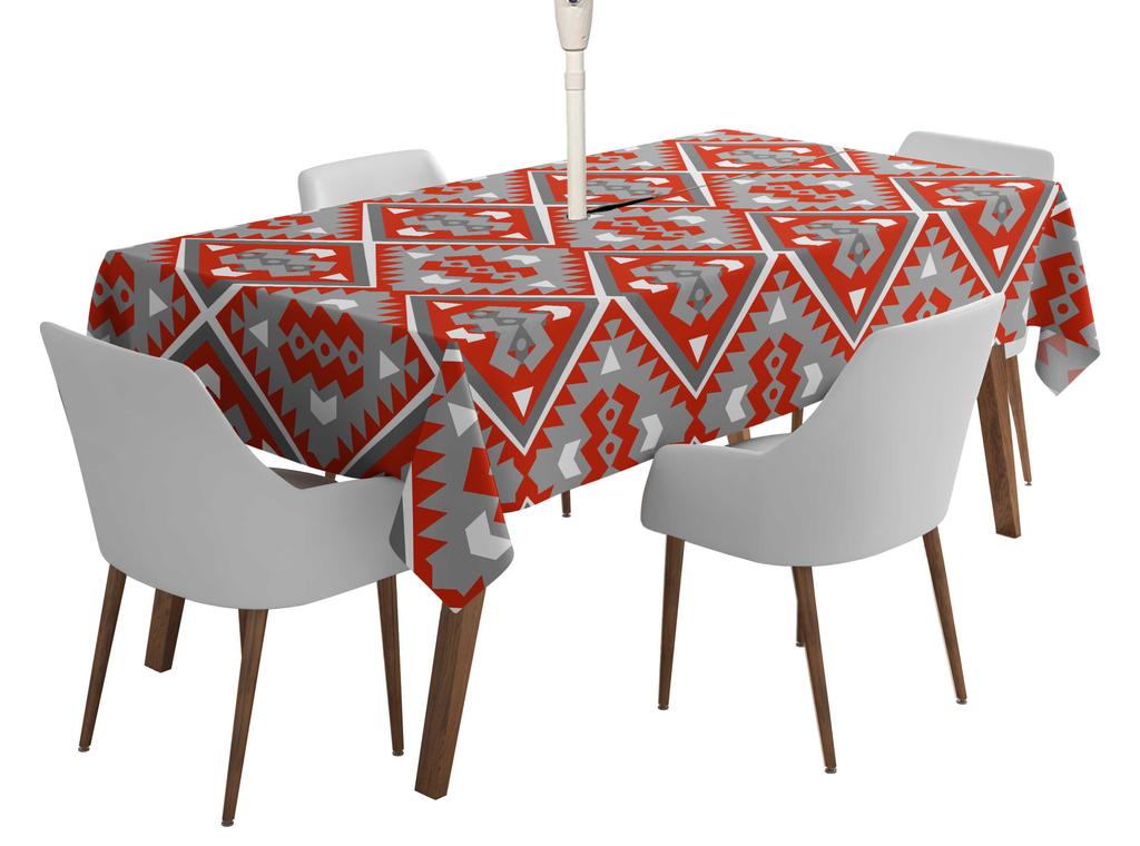 Vargottam Indoor Outdoor  Tablecloth  58x102 Inch  Rectangle  Tablecloth Waterproof Patio  Table  Cloths- Spring Summer