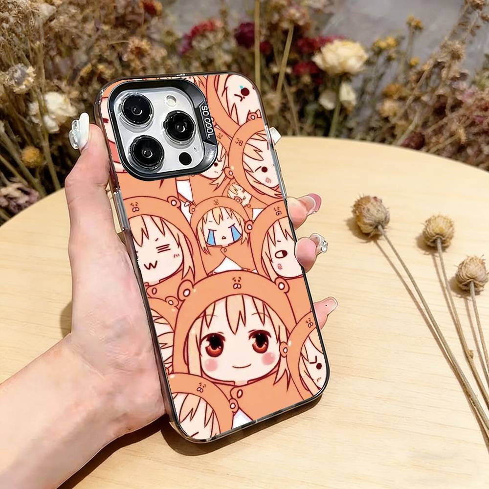 

Himouto_ Umaru-chan Phone Case For iPhone 17,16,15,14,13,12,11 Plus,Pro Max,XS,Colorful Silver Black Cover iPhone15