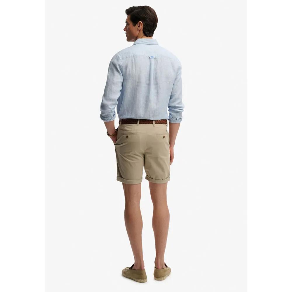 Superdry Herren Braun Chino Shorts Premium Regular - Bild 3