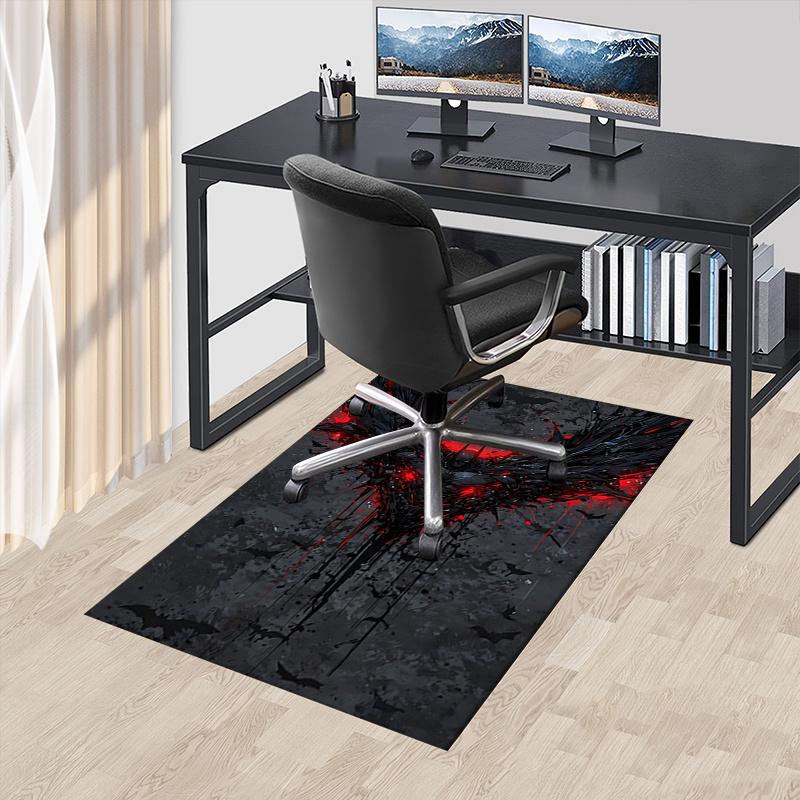 

Batman,Dark Knight Office Carpet Chair Mats, Home Decor Dormitory Floor Protector With Anti-Skid Backing, Large Area Coverage, Christmas Dec 60cm by 90cm