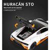 1/24 Scale Lamborghini Huracan STO V10 Supercar Model Alloy Die Cast Vehicle Model Home Interior Collection Decorative Ornaments Gift