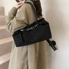 Premium sense large capacity fashionable retro tote bag women's 2025 new niche simple casual underarm shoulder bag