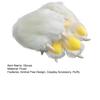 Furry Cat Paw Gloves Plush Animal Paw Mitts Cat Claw Mittens Fluffy Cosplay Gloves for Costume Party Accessories