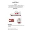 New Nike REVOLUTION 6 Cushioning Low-Top Kids' Running Shoes White Red Children Aged 3-7 Years Old DD1095-102