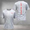Men's T-shirt Fast Drying Badminton Training Clothes Table Tennis Clothes Printed Running Tees Unisex Breathable Sportswear Tops