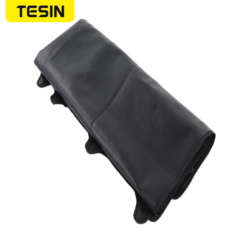 TESIN Leather Soft Roof Top Cover Sunshade Top Full Length Cover for Jeep Wrangler TJ 1997-2006 Car Exterior