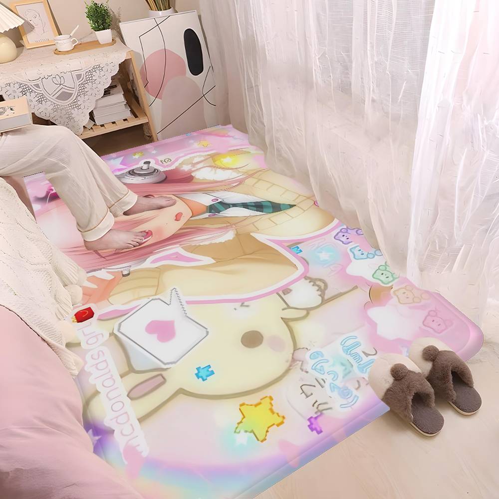 1PC Idol SUPER SONICO Entrance Door Mat Washable Non-Slip Living Room Sofa Chairs Area Mat Kitchen Welcome Doormat