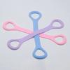 Silicone Figure 8 Resistance Band Anti-slip Men Women Arm Shoulder Stretch Strength Training Exercise Elastic Strap Fitness Tension Rope