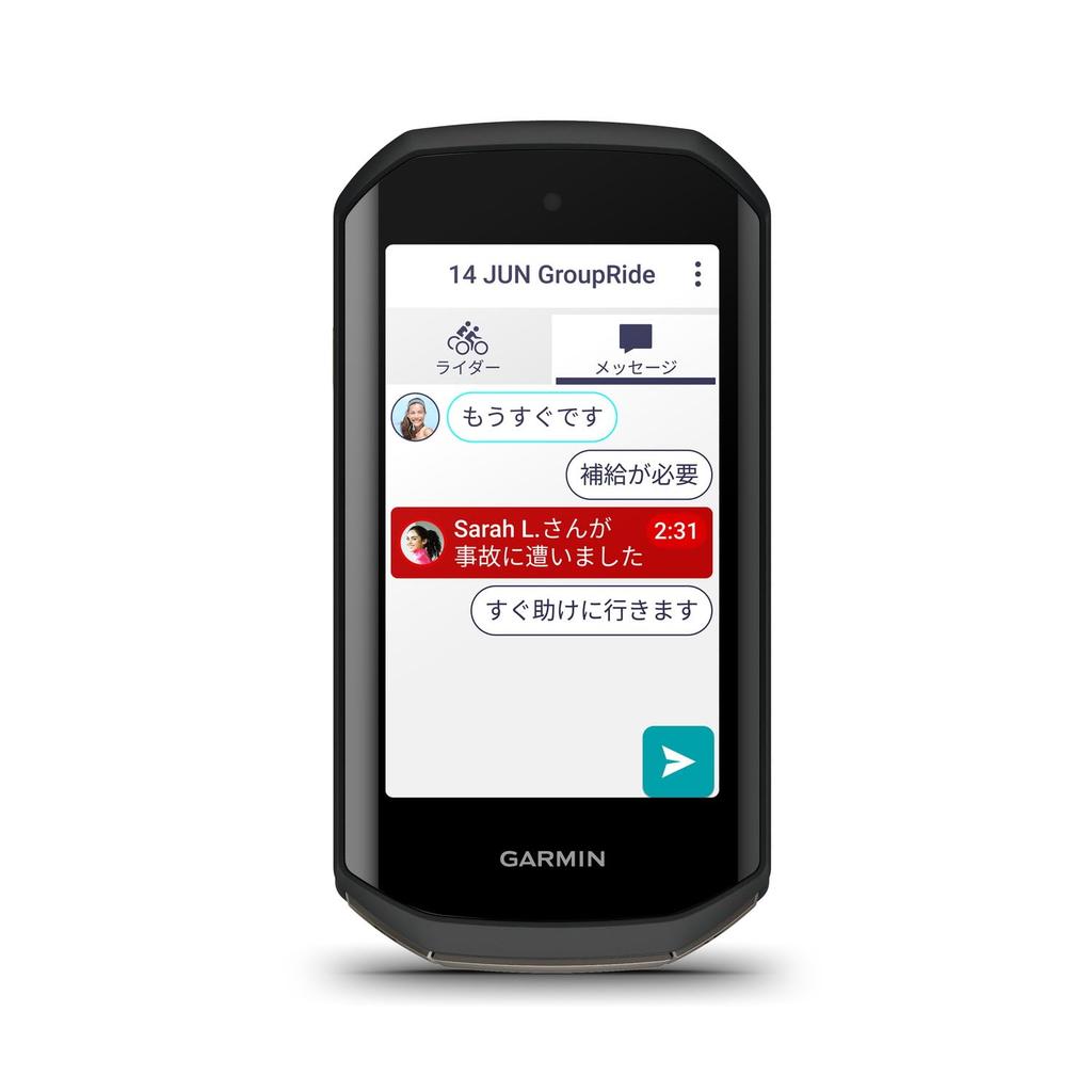 Garmin Edge 1050 Sensor Cycle Computer with and Heart Rate Touch and Bicycle Product Japanese Bundle, Speed, Cadence, Sensors, Control, Navigation,