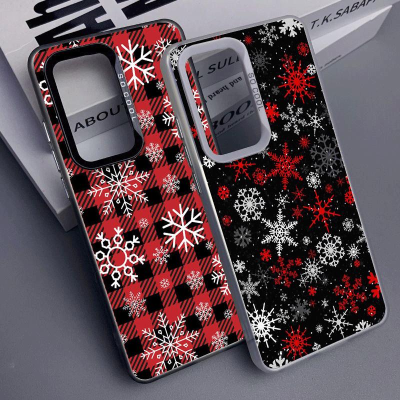 Snow Snowflake Winter Cold Shockproof Phone Case for Samsung A17 A16 A15 A14 A37 A57 A36 A56 A26 A35 A55 A25 A34 A54 A24 A13 A23