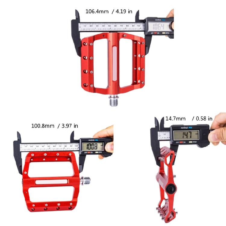 Aluminum Alloys Bike Pedals Efficient Cycling Pedals Multitype Bicycles Pedals for Mountain Biking