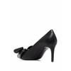Salvatore Ferragamo Ferragamo Zoey Bow Detail Pumps Black