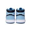 Jordan Air Jordan 1 All Star Leather Abrasion Resistant Mid top Vintage Basketball Shoes Unisex Blue Black White FZ2142-114(Team1291-)