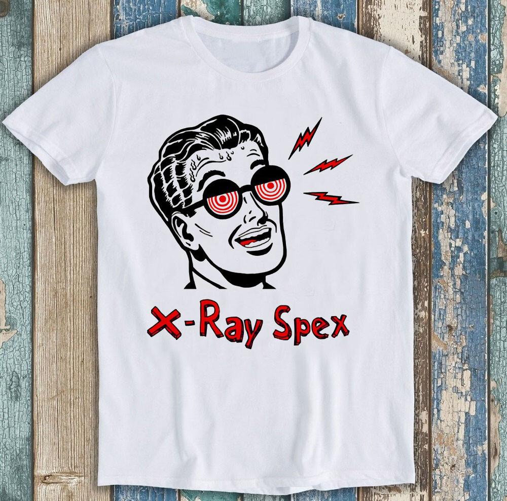 X-Ray Spex Sunglasses Lightning Music Meme Funny Gift Tee T Shirt 1804