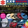 Negesu Suzuki SUZUKI No Logo Door Striker Cover Stainless Steel Type:A Gold