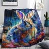 1 Pezzo Coperta in Flanella con Stampa Cartone Animato, Alta Qualità Confortevole per Tutte le Stagioni, Decorazione per la Casa, Calore e Comfort, Perfetta per Regalo di Natale Compleanno