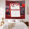 Numberblocks Custom Your Name Wall Decor Tapestry Art For Pet Memorial Birthdaywedding Party Backdrop Family Gift