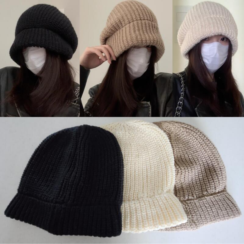 Women s Loose Fit Gore Knit Beanie Hat mocha