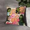 W-WickeES Elphaba G-Glinda Pillow Case For Sofa Decor Car Office Room Printing Cushion Cover Decorations and Protector