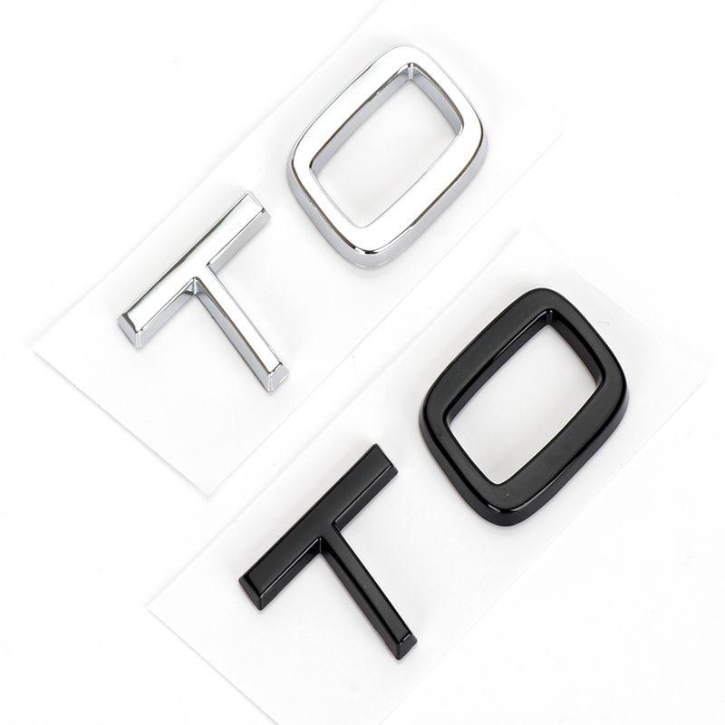 Fit for Volvo XC60 XC90 S80 S60L aftermarket trunk T5 T6 AWD displacement four-wheel drive emblem