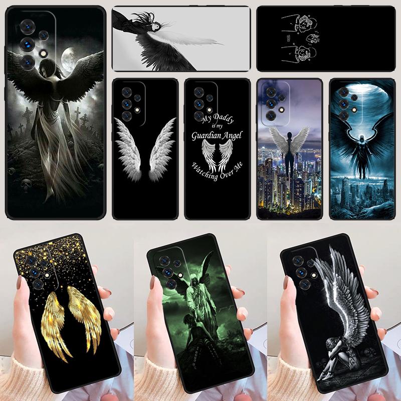 Guardian Angels phone case For Samsung Galaxy A42 A31 A40 A51 A71 A32 A80 A91 A52 A72 A73 A20e A21S A50 A70 A11 A12 Cover