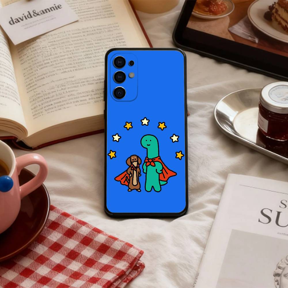 H-Hot Cute J-Joguman    Phone Case For Samsung S 25,24,23,22,30,21,10,9,Ultra,Plus,Lite,FE,4,5 G Soft Black Case