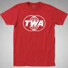 TWA Trans World Airlines KOSZULKA t-shirt Retro klasyczny lotnictwo lot samolot odrzutowy