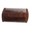 Double Sided Lice Comb Wide Fine Teeth Remove Louse Prevent Static Wooden Beard Mustache Comb