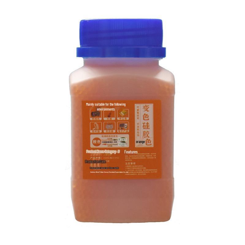 Moisture-Proof Desiccant Beads for Piano, Guitar, Camera & DSLR - 25g Orange Silicone Bottle