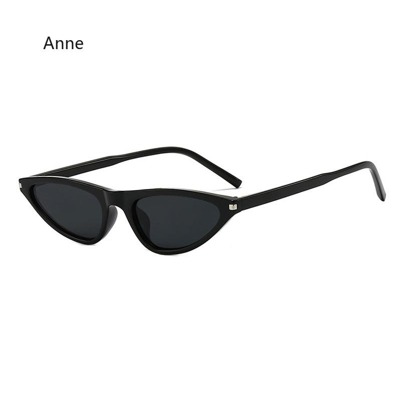 Retro Polygon Small Cat Eye Women Sunglasses Fashion Oval Shades UV400  gafas de sol hombre