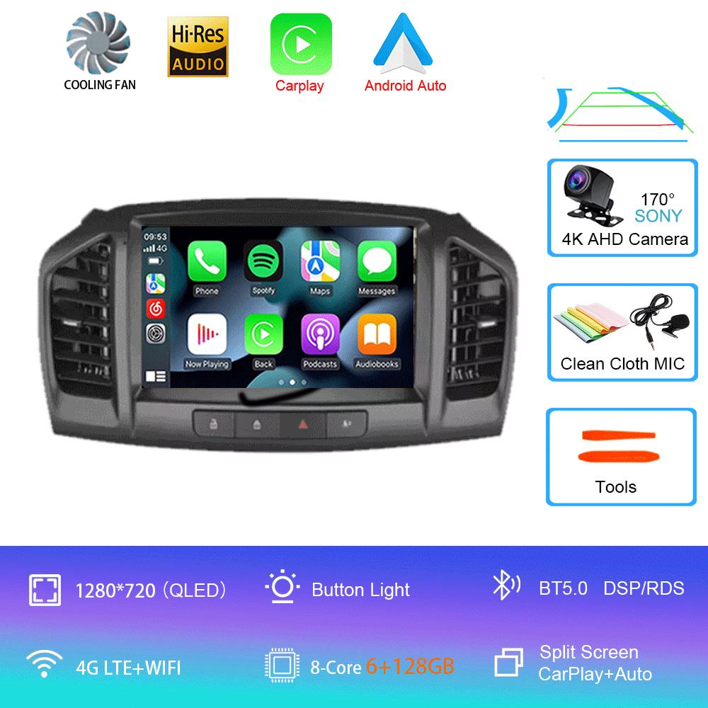 Android13 Car Radio Carplay For Buick Regal 2009-2013/Opel Insignia 2008-2012 Navigation Multimedia Video Player WIFI 360 camera