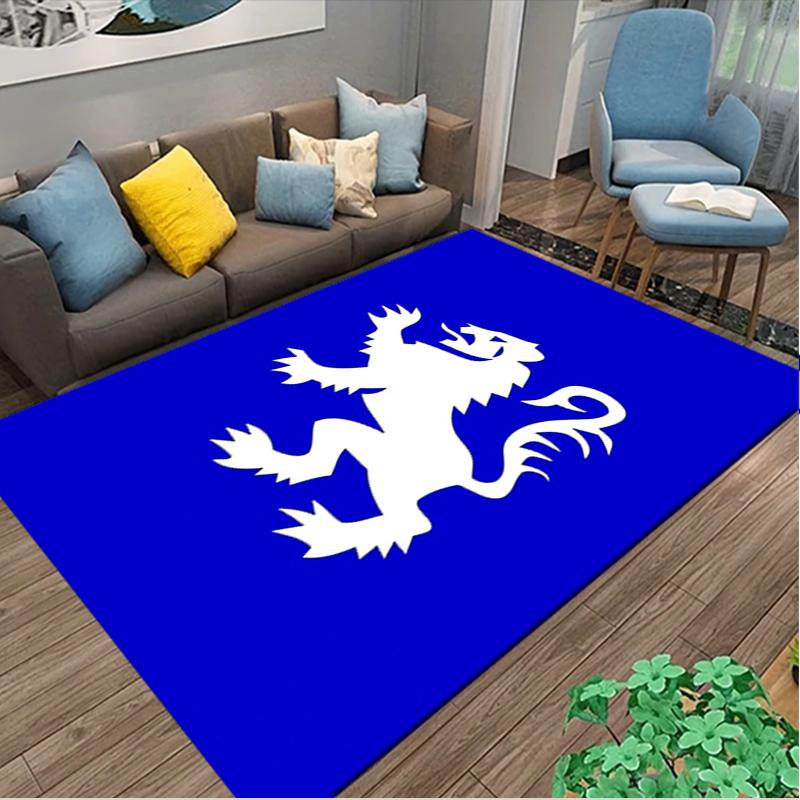 1pc Office Carpet, Rangers FC Chair Rug, Living Room Printed Area Rug, Home Chair Floor Mat