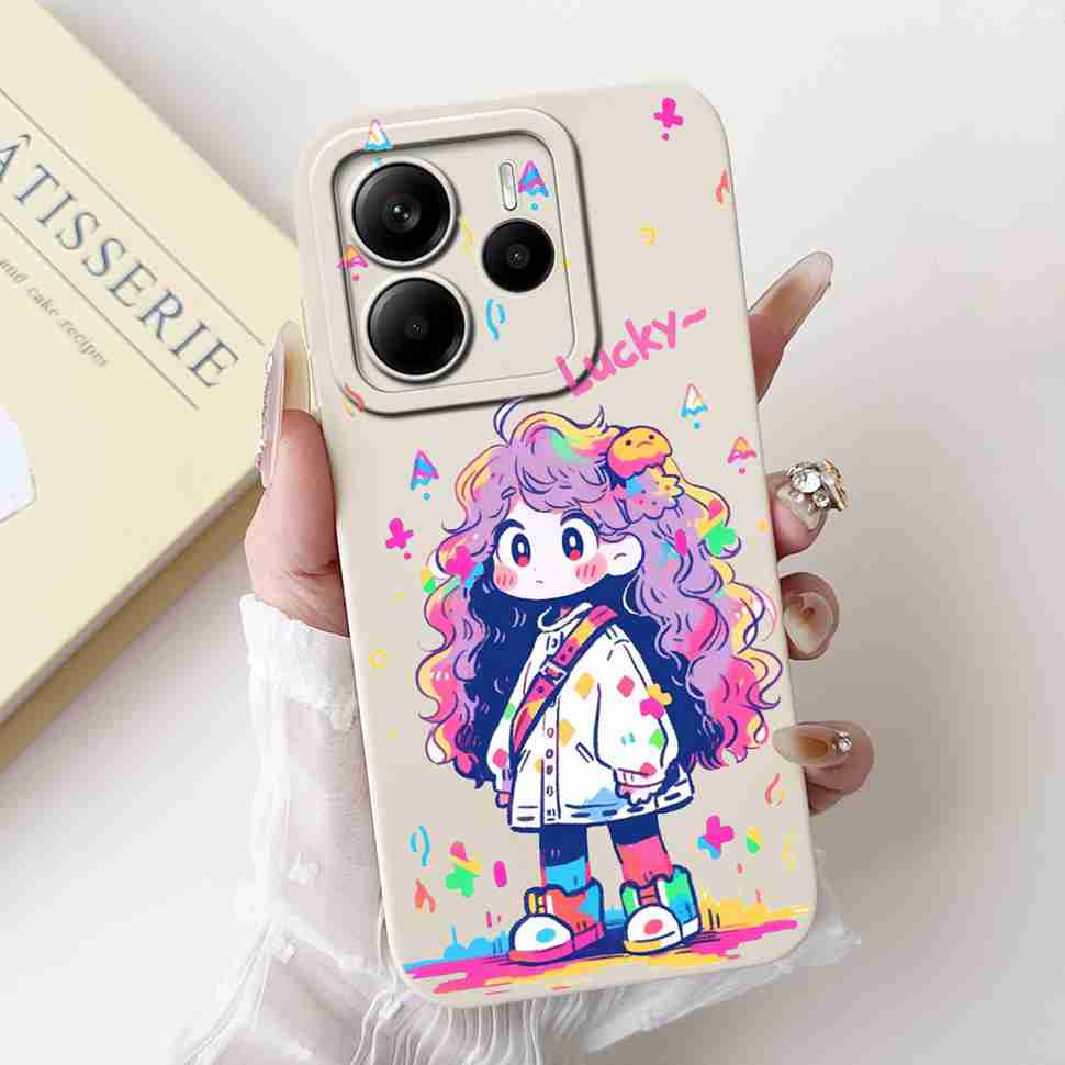 For Xiaomi Redmi Note 14 5G Case Panda Pattern Cover Soft Silicone Phone Case For Redmi Note 14 Note14 5G Fundas 6.67"