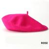Stylish Women Solid Wool Beret French Artist Beanie Hat For Cozy Winter Days