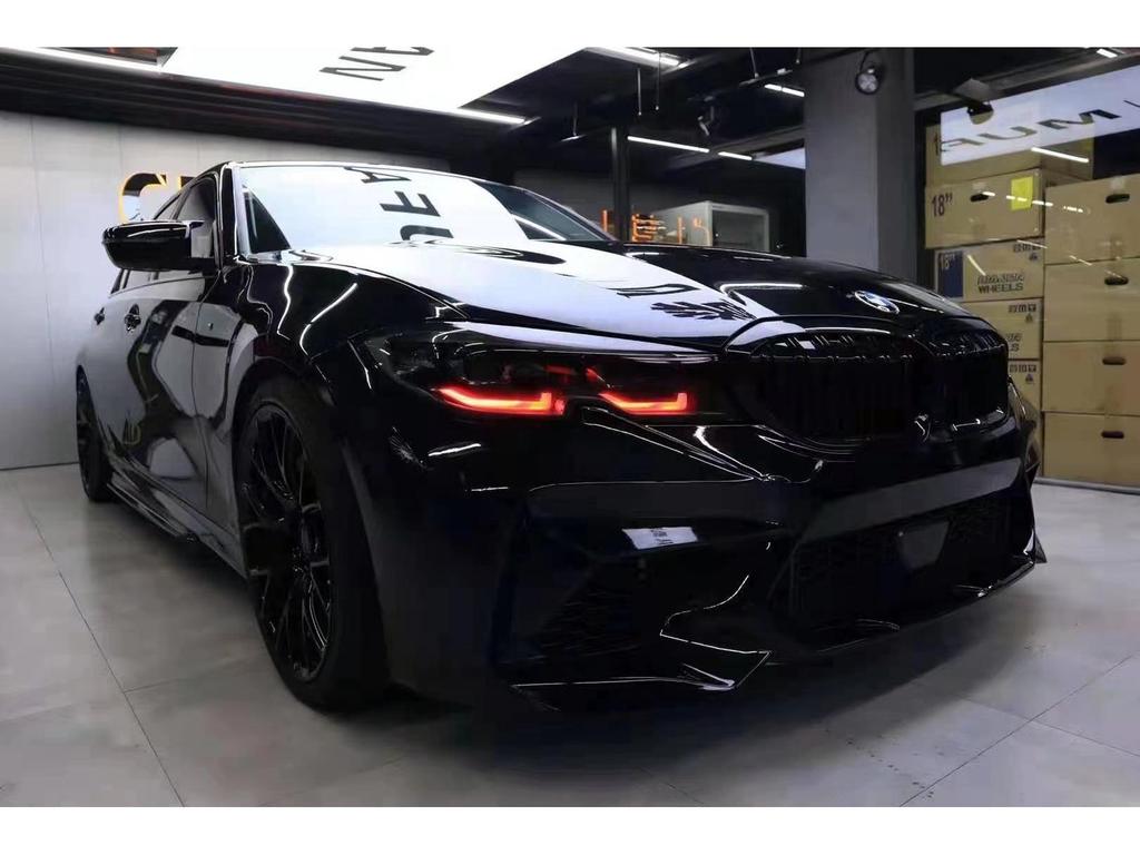 Compatible with 20-21 BMW 3 Series G20/G28 M3C Front Bumper Wide Body Kit