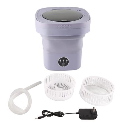 Foldable Washing Machine High Speed 6.5L Large Capacity Soft Semi Spin Drying